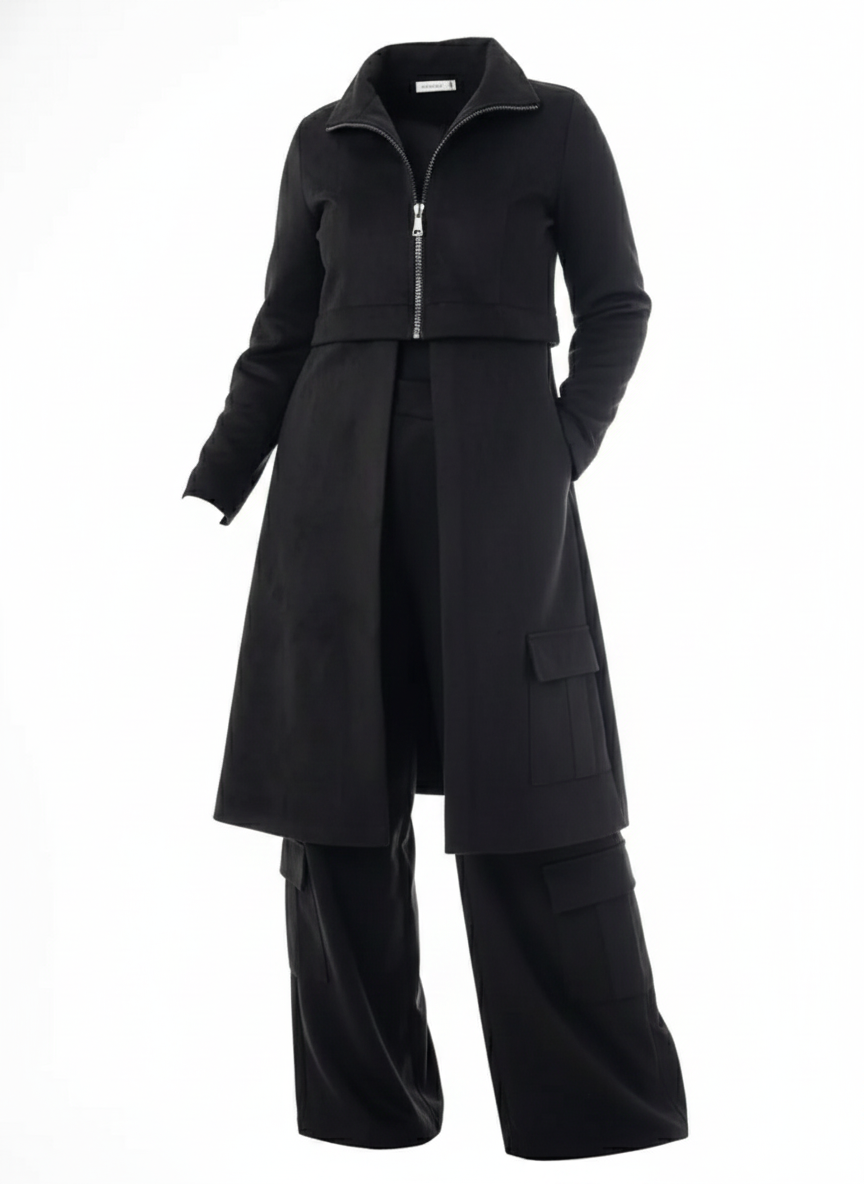 Suede Suit