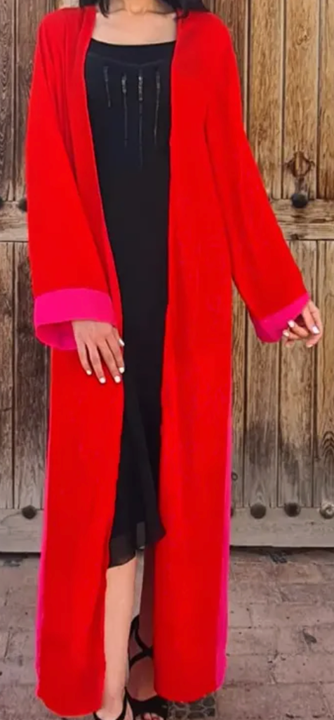 Pink x Orange Kimono