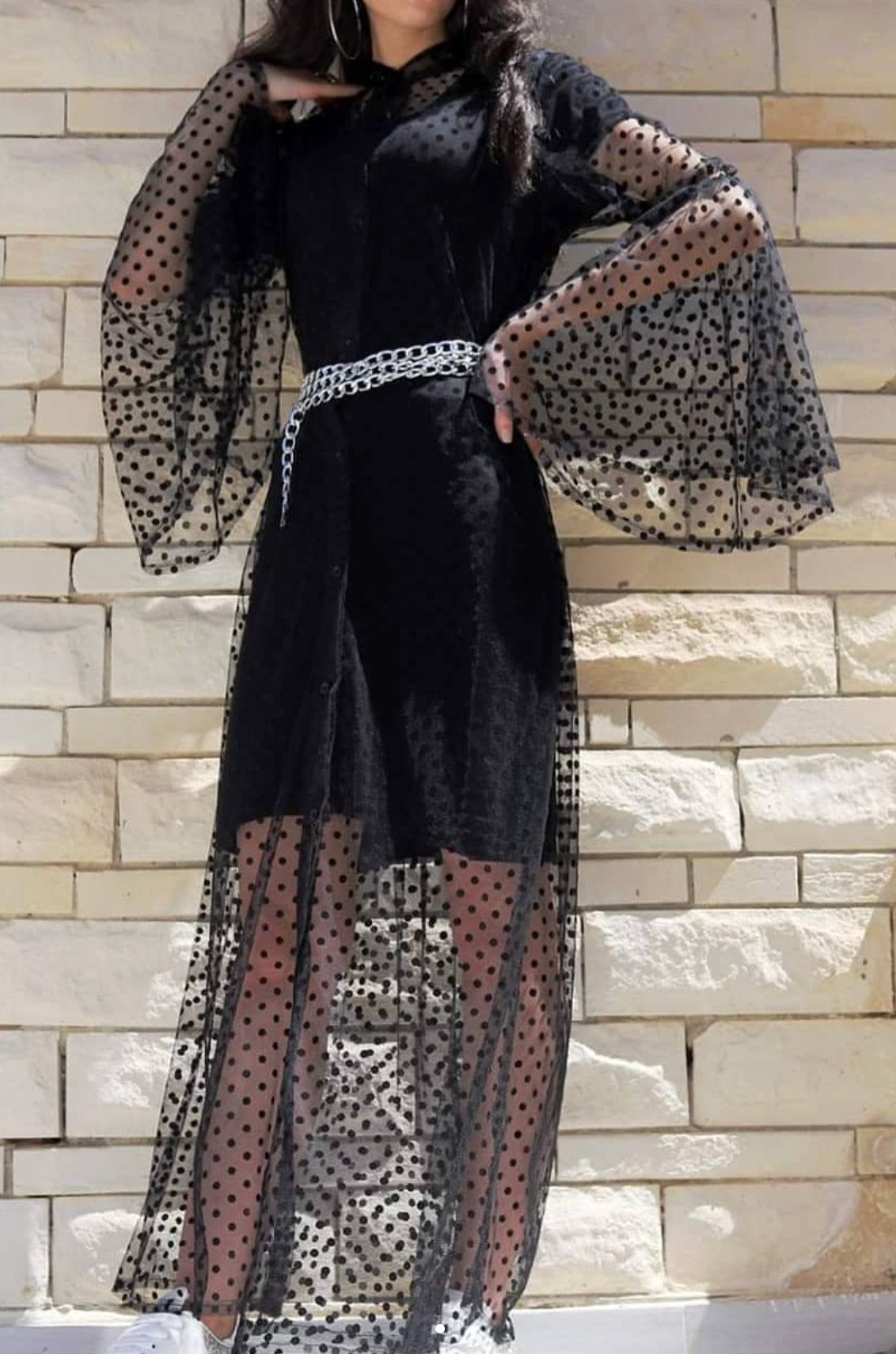 Polka Tull Dress
