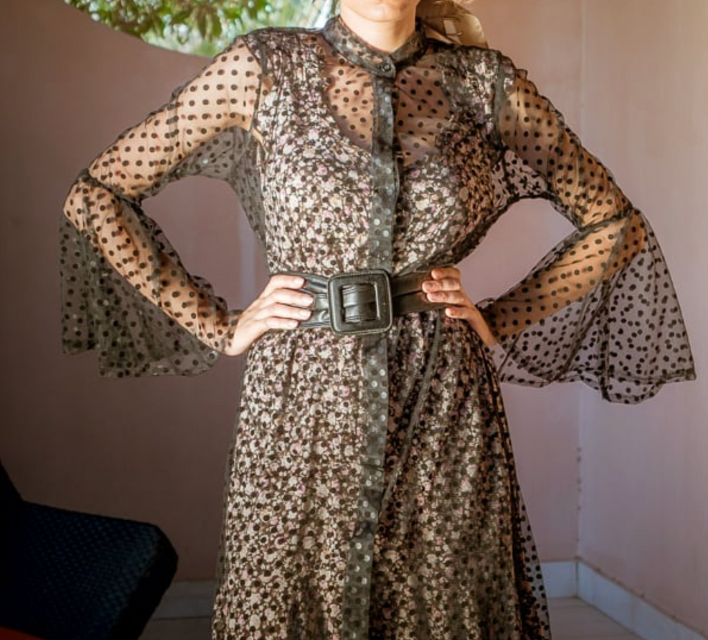Polka Tull Dress