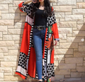 Red Patched Kimono