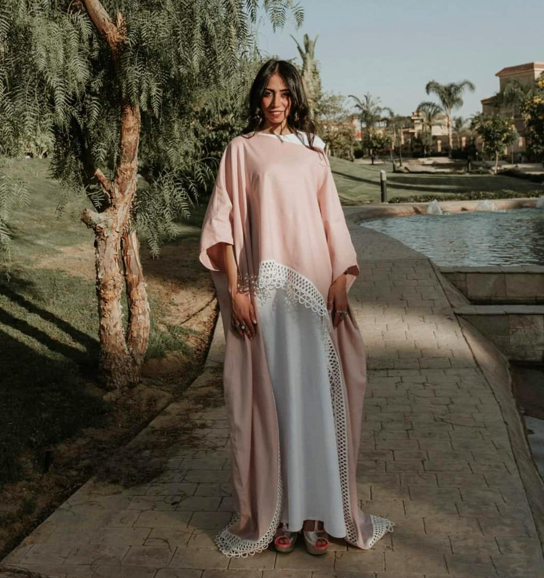 Pink Linen Harmala