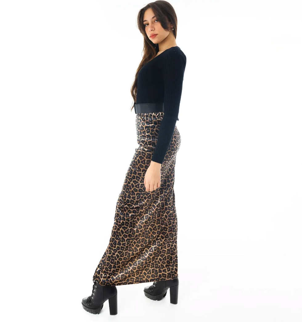 Leopard Skirt