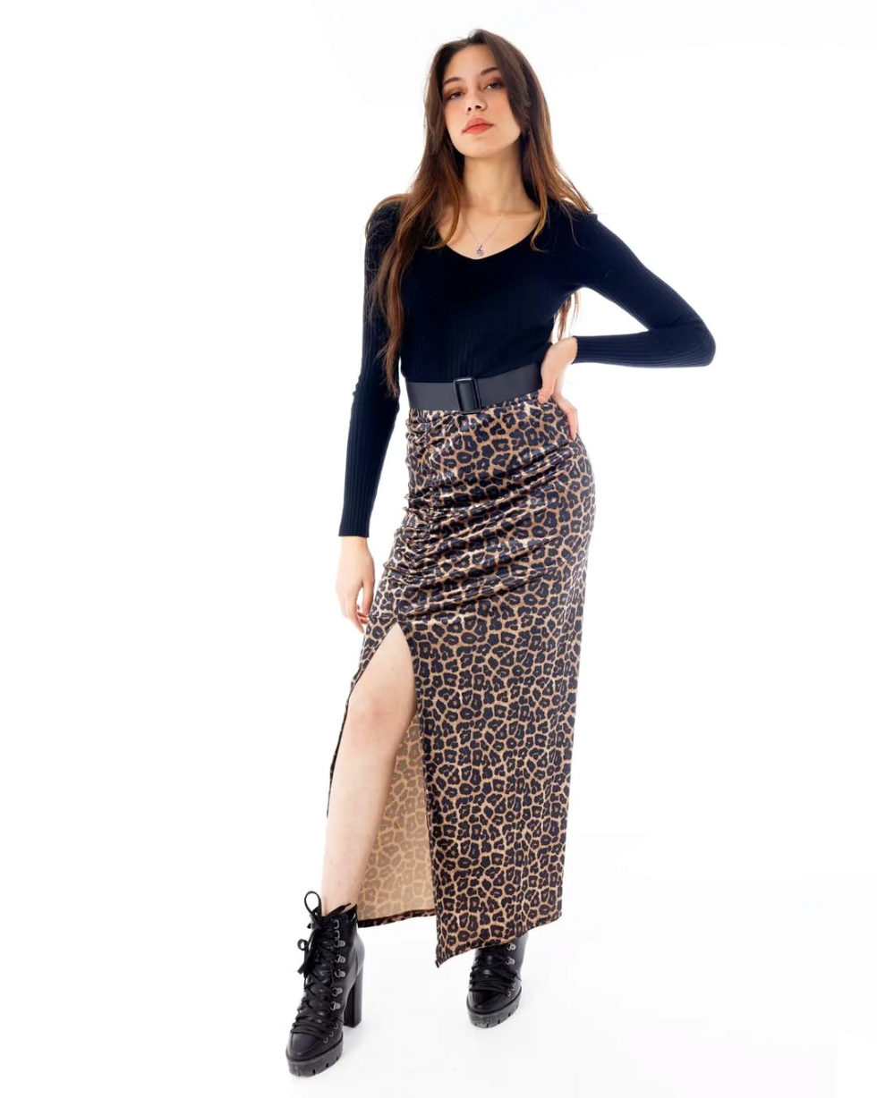 Leopard Skirt
